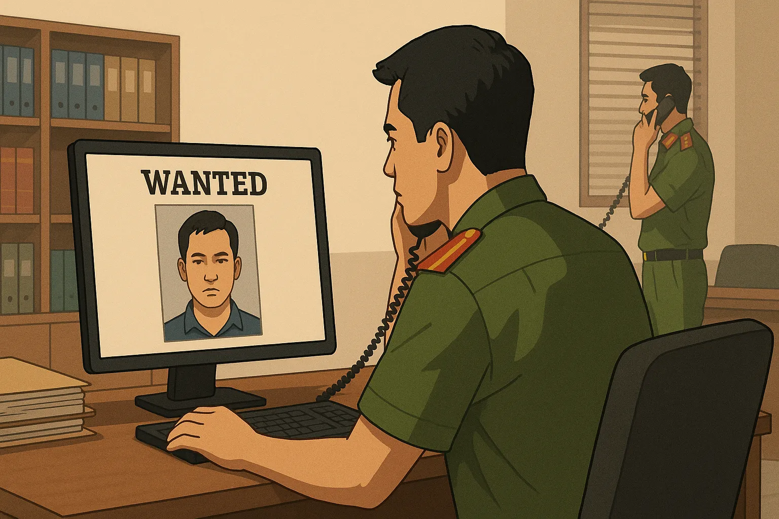 Việc truy nã không có kết quả là gì?