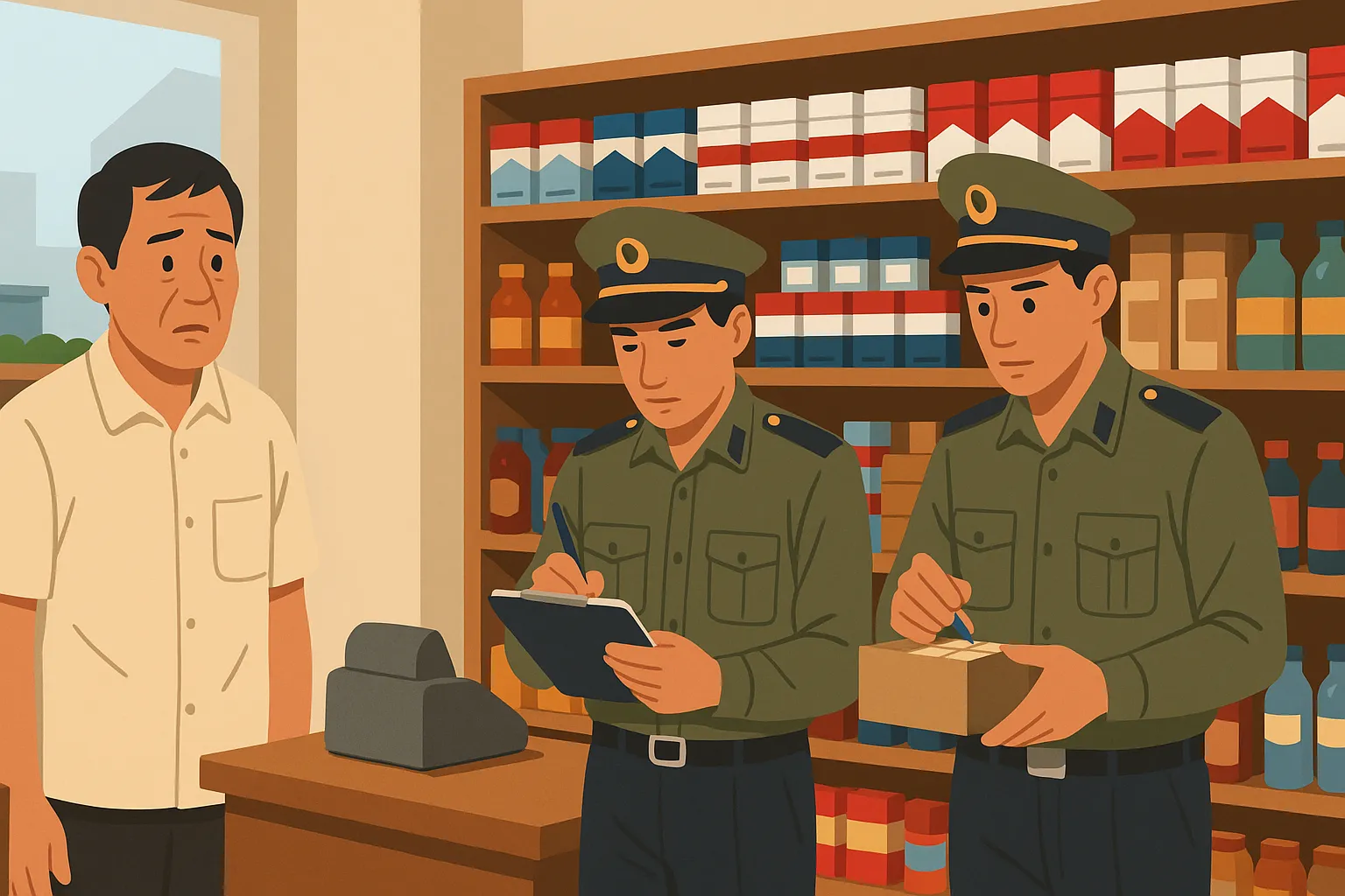 Bán lẻ thuốc lá không có giấy phép bị xử lý ra sao?