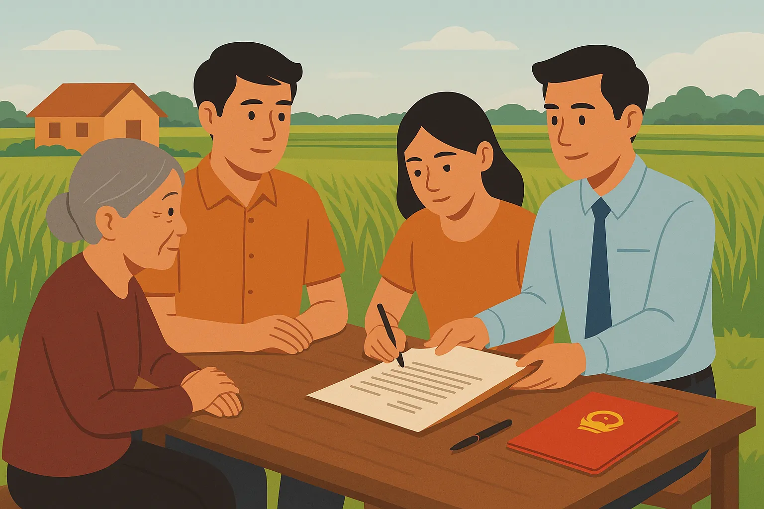 Việc chia di sản thừa kế đối với phần đất nông nghiệp được thực hiện như thế nào?