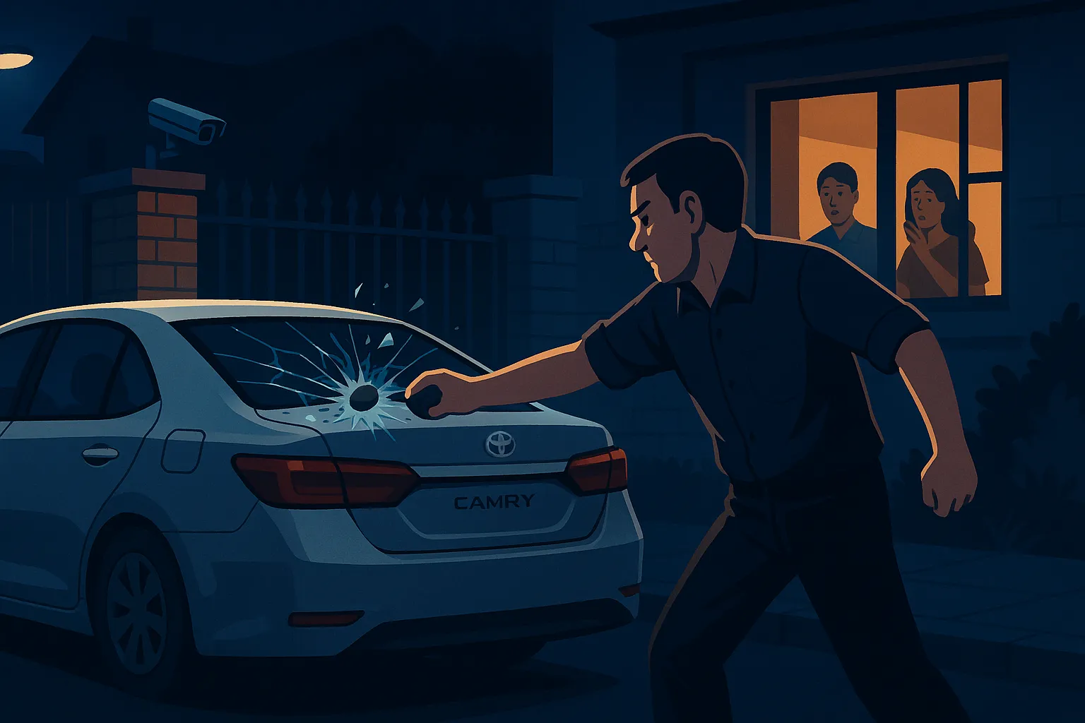 Hành vi ném đá vào nhà làm hư hỏng tài sản có bị truy cứu hình sự không?