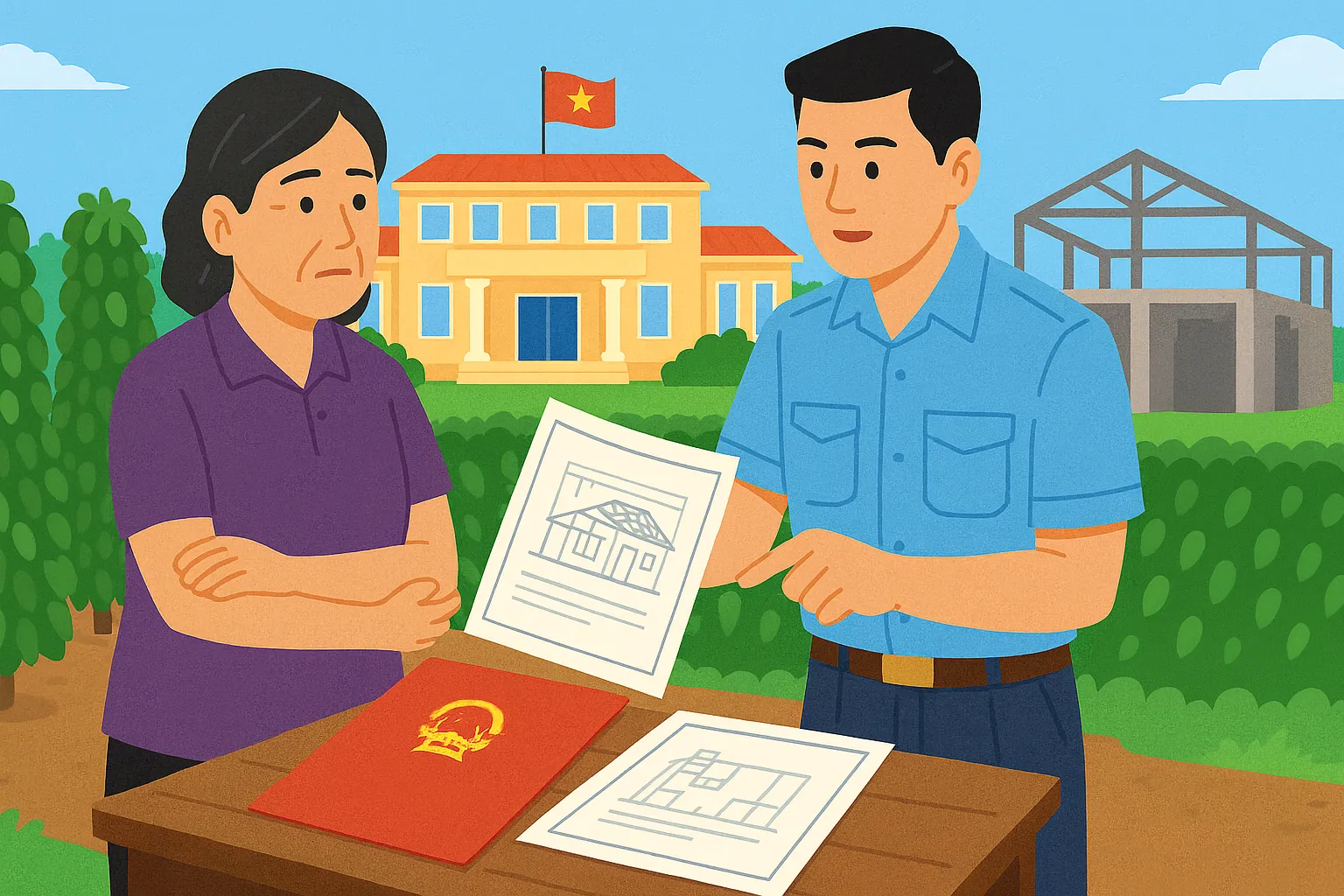 Chuyển đất trồng cây lâu năm sang đất phi nông nghiệp có phải xin phép không?