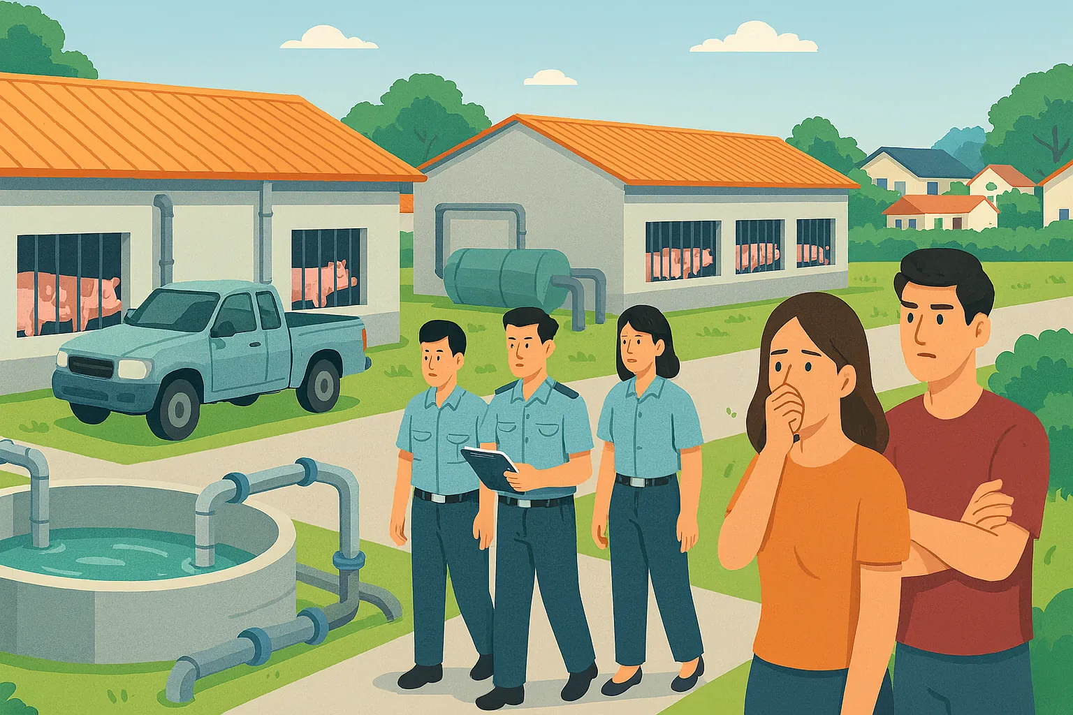 Việc sử dụng đất chăn nuôi tập trung phải tuân thủ quy định nào?