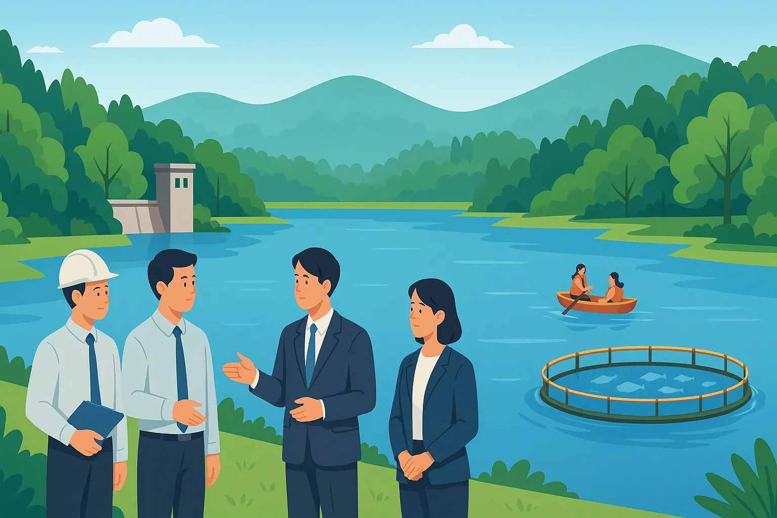 Đất có mặt nước chuyên dùng được quản lý và sử dụng ra sao?