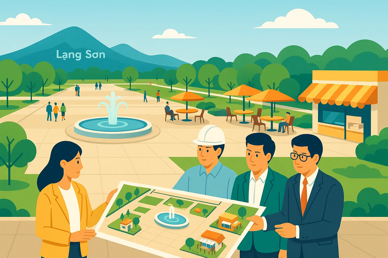 Đất công cộng có được sử dụng kết hợp với mục đích thương mại, dịch vụ không?