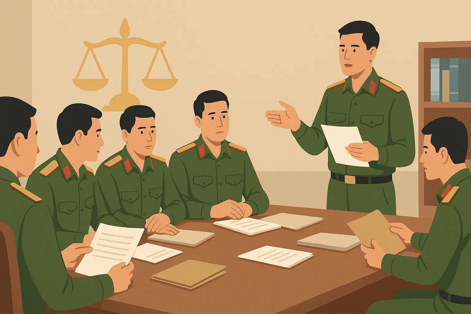 Đoàn Hội thẩm quân nhân có những quyền hạn và trách nhiệm gì?