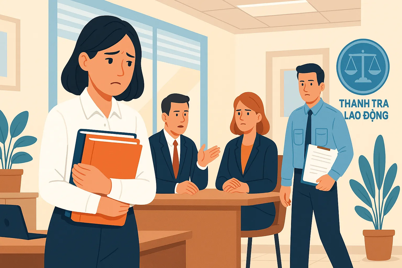 Không đảm bảo việc cho người lao động nghỉ thai sản bị xử phạt thế nào?