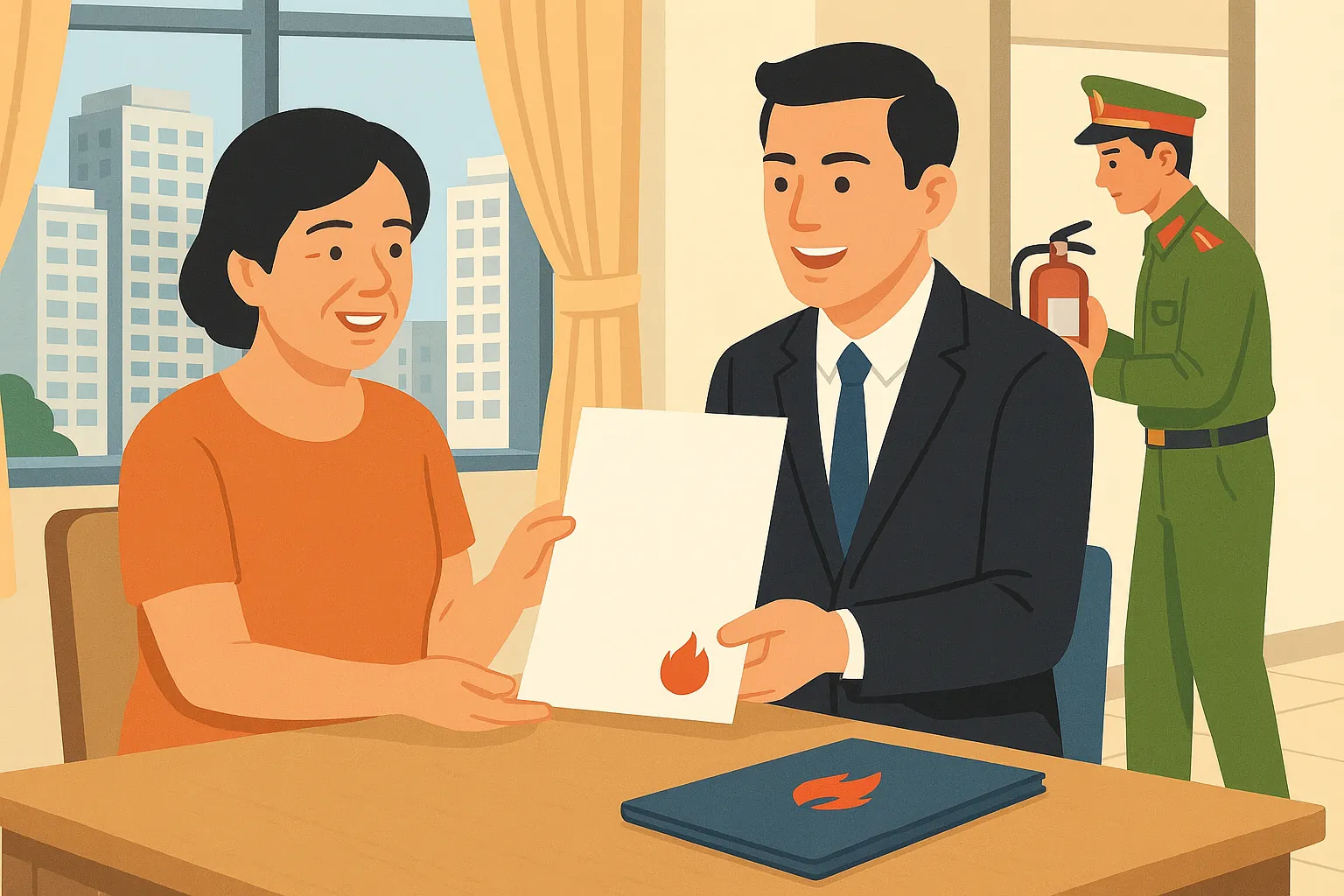 Giấy chứng nhận bảo hiểm cháy nổ nhà chung cư phải có những nội dung gì?