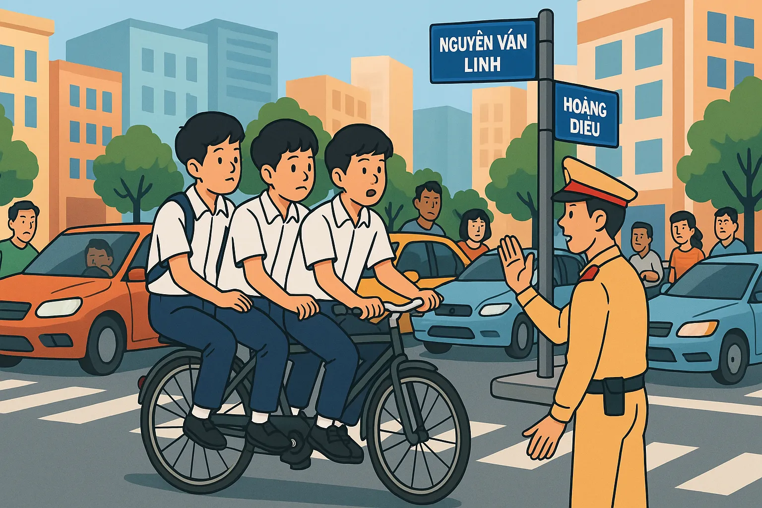 Người đi xe đạp cần tuân thủ những quy định nào khi tham gia giao thông?