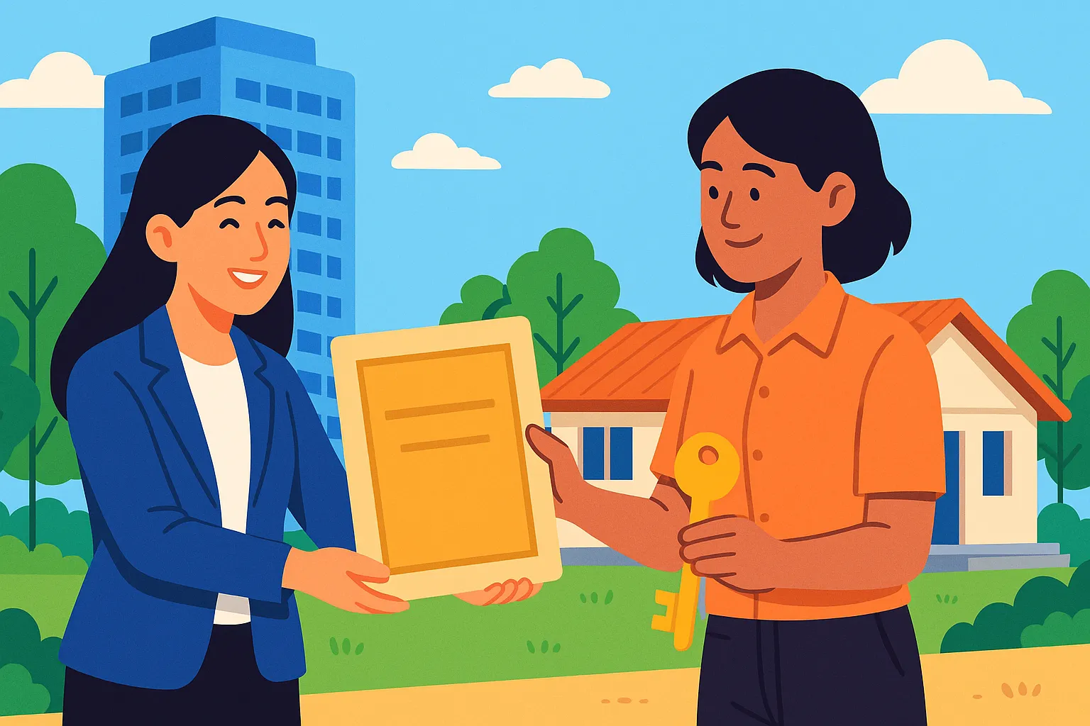 Người gốc Việt Nam định cư ở nước ngoài được tặng cho quyền sử dụng đất trong khu công nghệ cao khi nào?