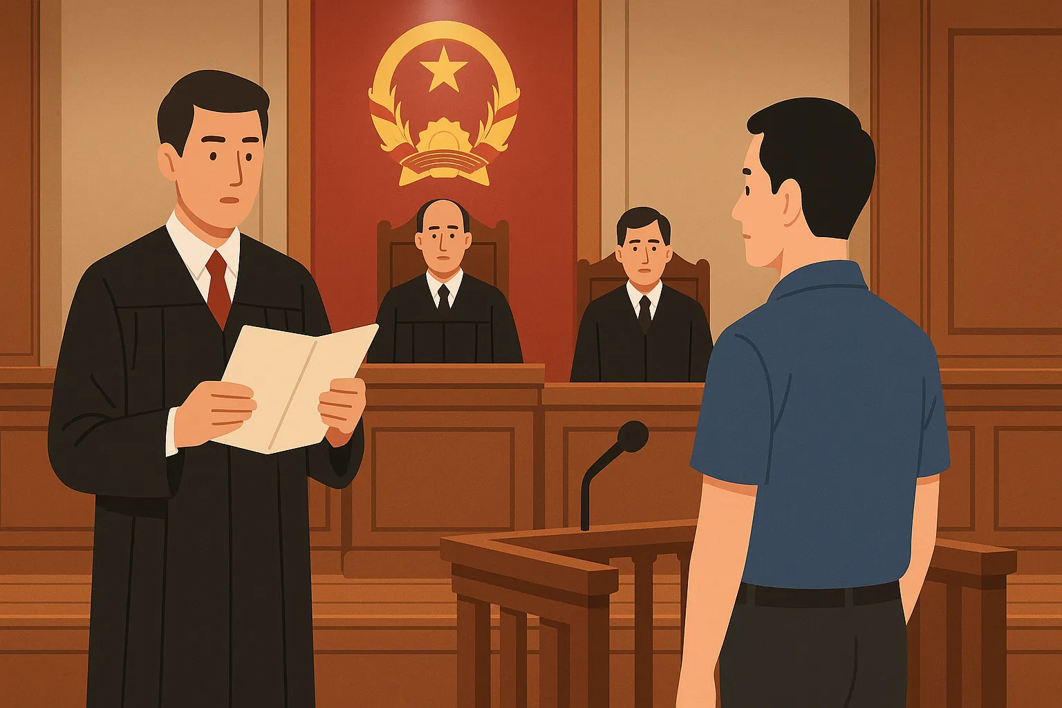 Việc tuyên án tại phiên tòa có bắt buộc phải do Chủ tọa phiên tòa thực hiện không?