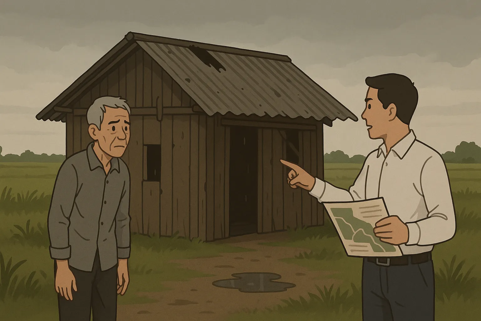 Tình huống giả định - Những trường hợp không được xác định là nhà dột nát?