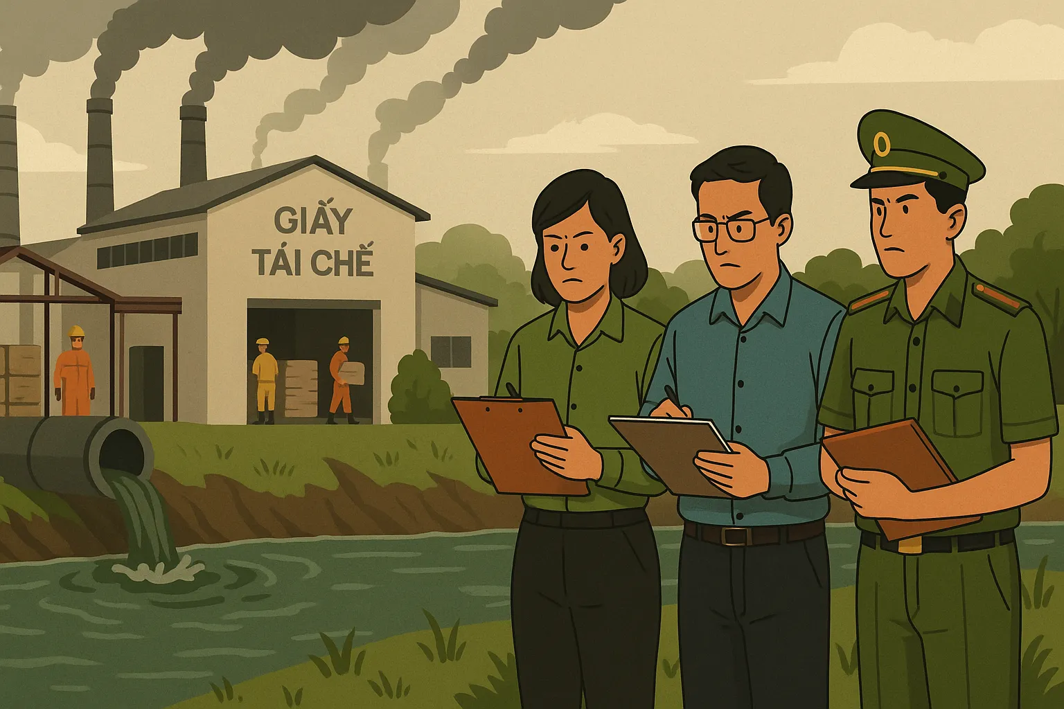 Hoạt động không có giấy phép môi trường của UBND cấp tỉnh bị xử phạt thế nào?