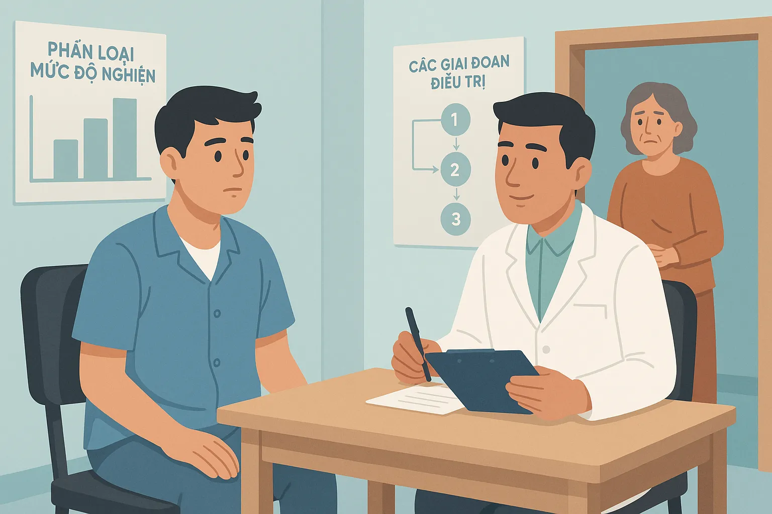 Tình huống giả định - Thời hạn tối thiểu khi tự nguyện cai nghiện tại cơ sở cai nghiện là bao lâu?