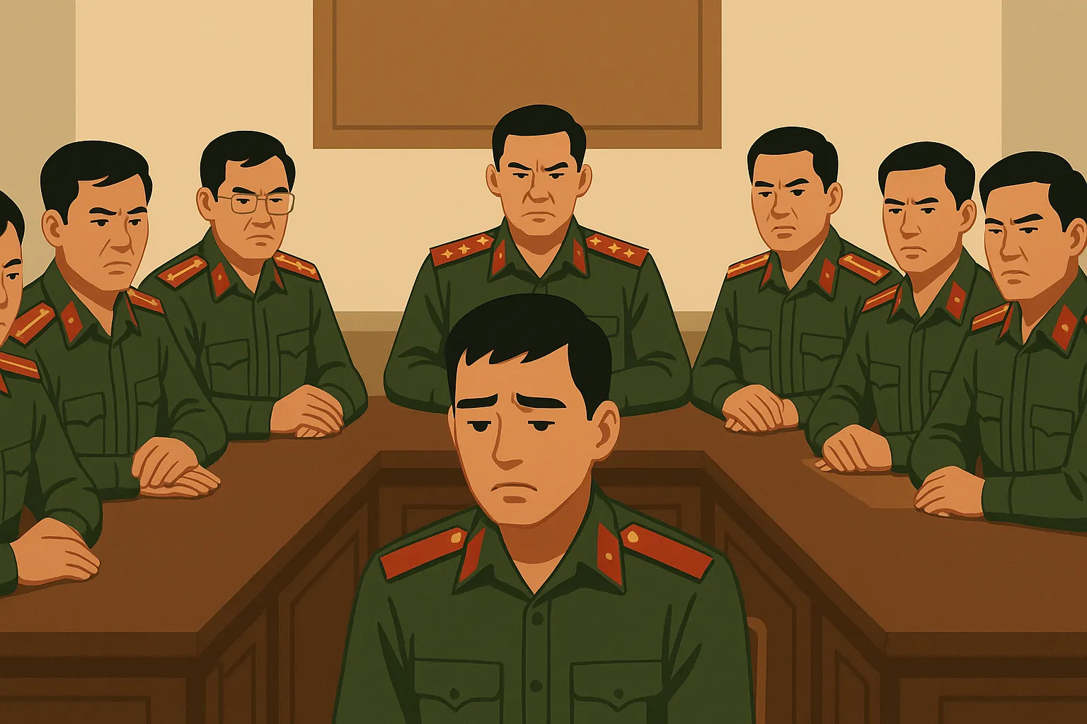 Những trường hợp nào sĩ quan quân đội có thể bị tước quân hàm?