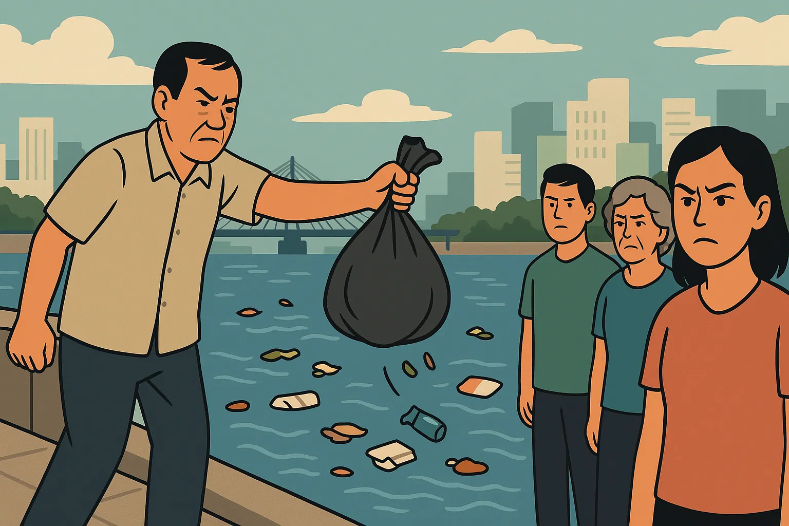 Thời hiệu xử phạt vi phạm hành chính đối với hành vi xả rác bừa bãi là bao lâu?