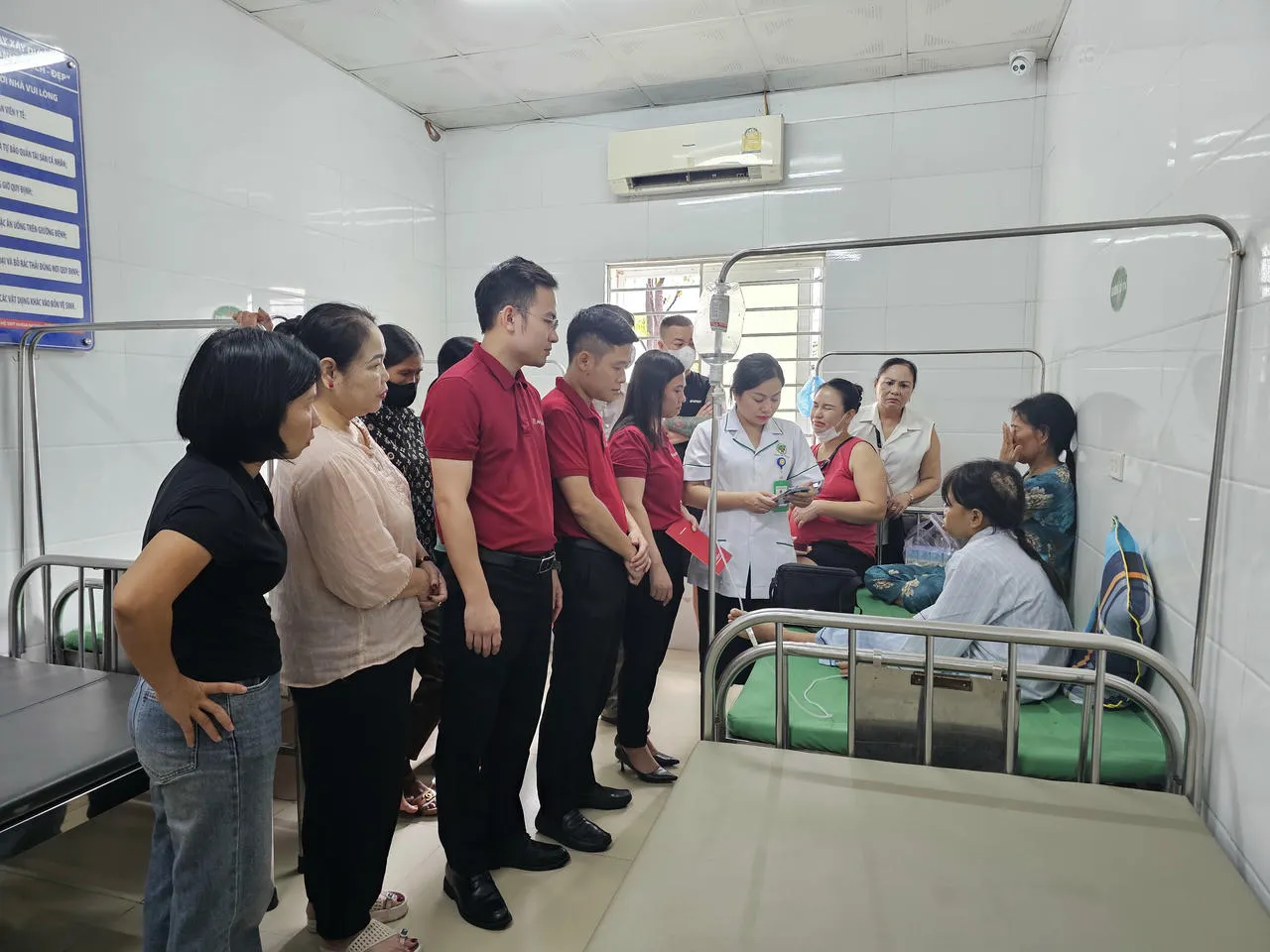 Được hỗ trợ, chăm sóc và động viên tinh thần