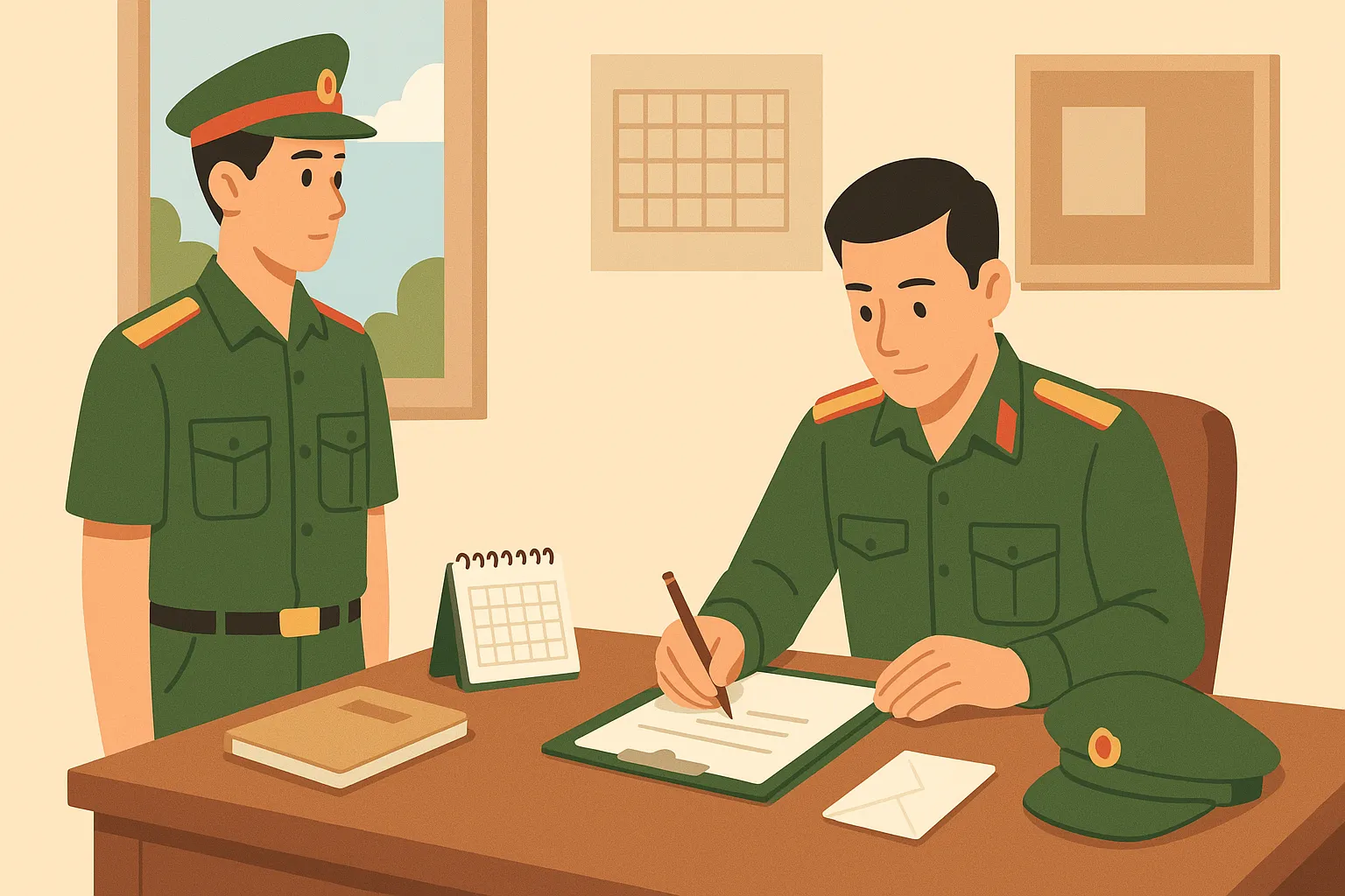 Không được nghỉ phép năm khi đi nghĩa vụ quân sự thì được thanh toán bao nhiêu?