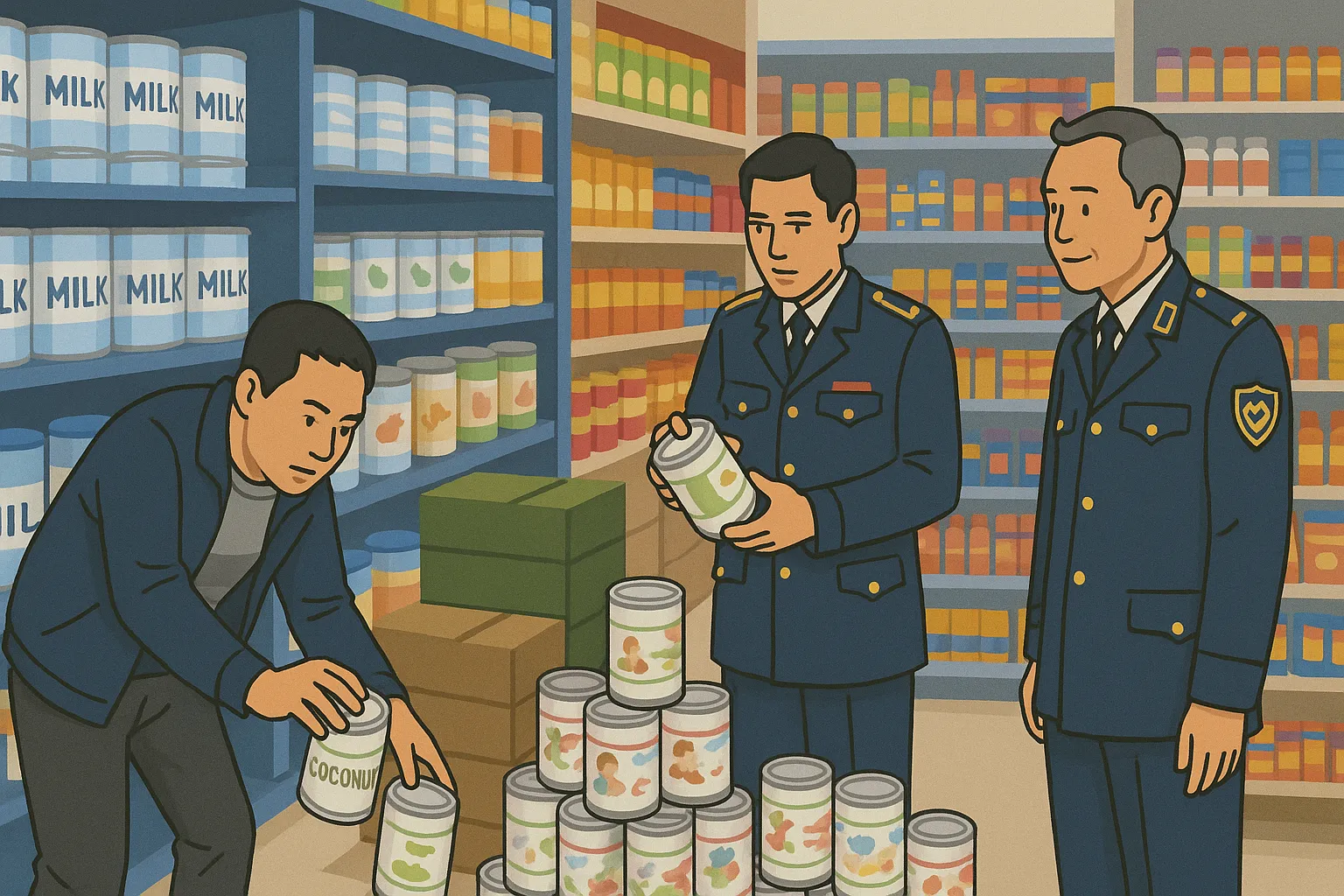 Mức phạt đối với hành vi buôn bán sữa giả là bao nhiêu?