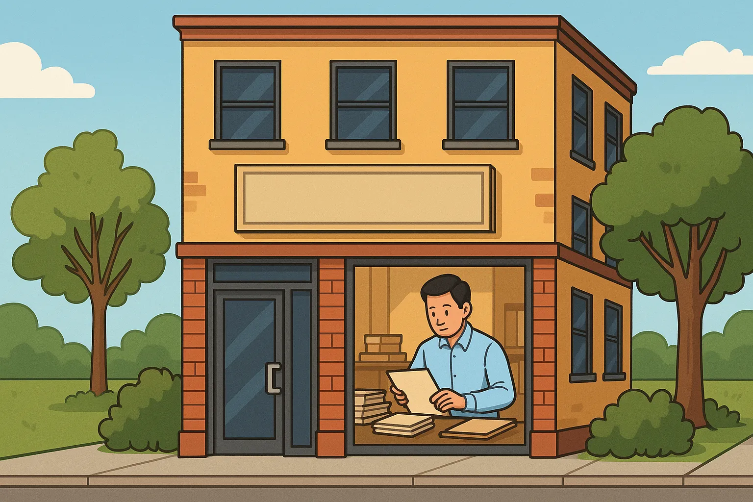 Thuê địa điểm để làm trụ sở phòng công chứng có được không?