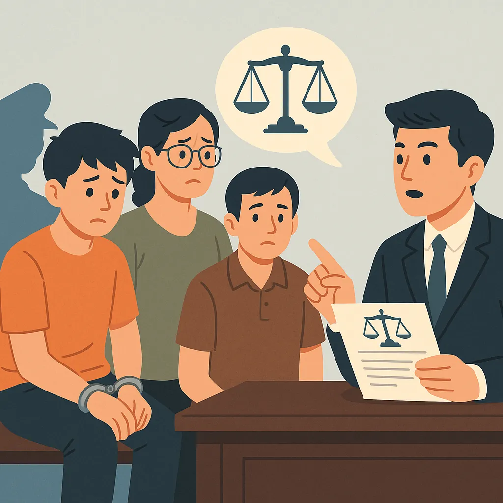 Tình huống giả định - Quyền được bào chữa đối với người bị buộc tội dưới 18 tuổi được quy định ra sao?