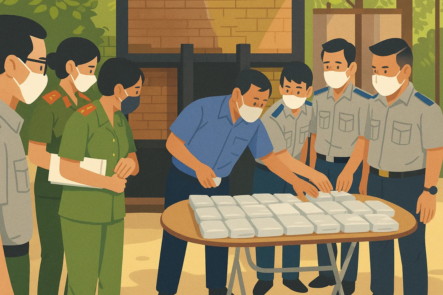 Ai là người tổ chức thực hiện niêm phong vật chứng?