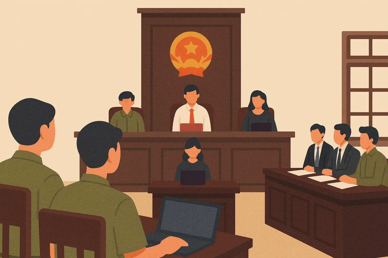 Tòa án quân sự khu vực có quyền xét xử sơ thẩm tội giết người không?