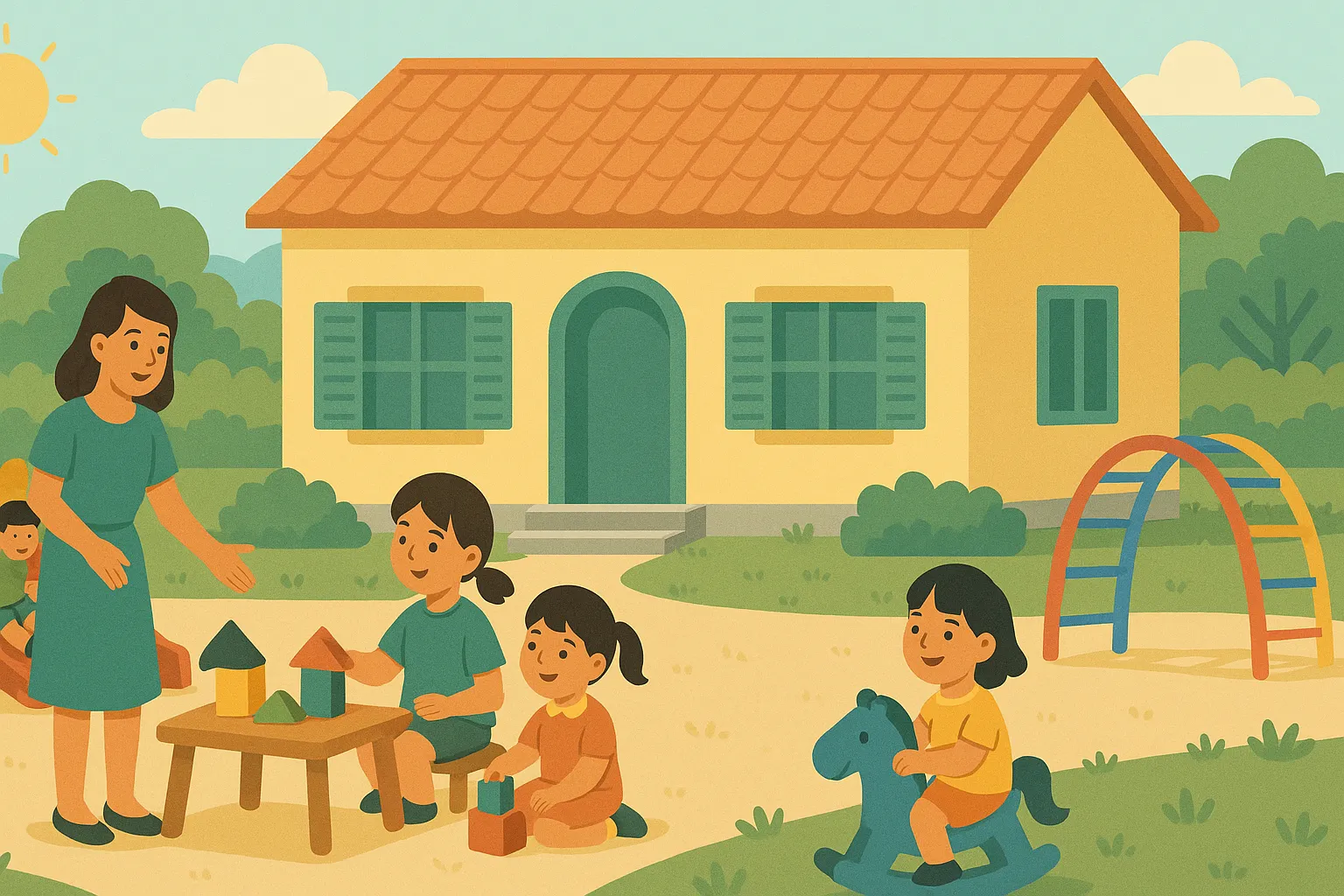 Mỗi xã cần có bao nhiêu trường mầm non?