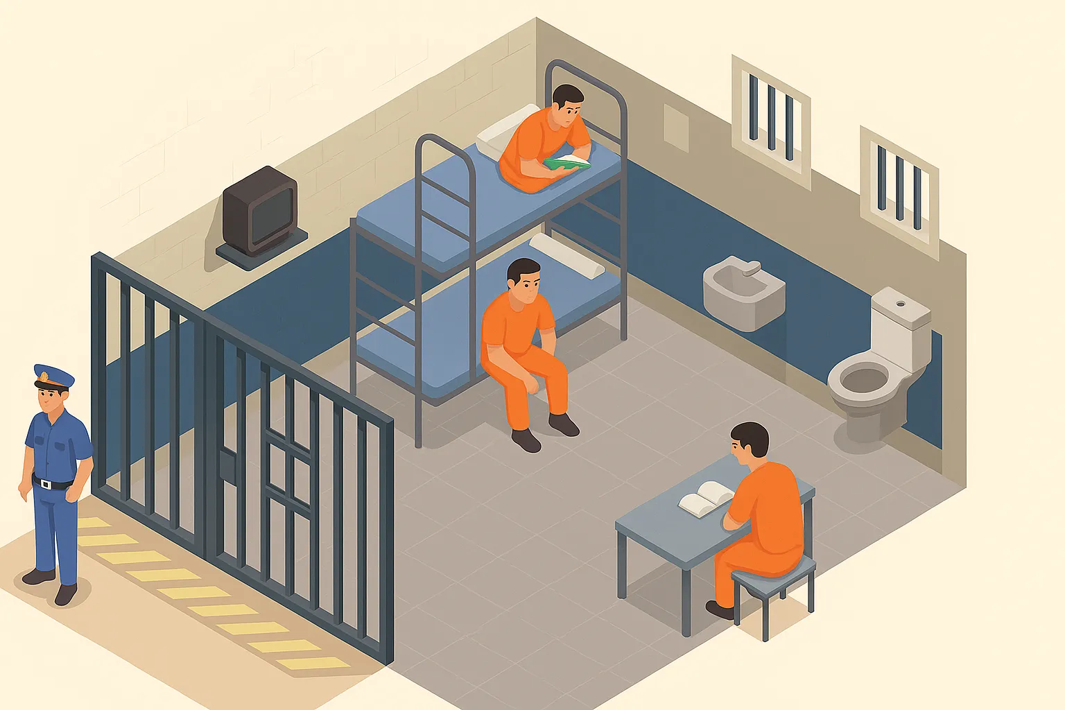 Phạm nhân có thể tự ý thay đổi vị trí nơi ở của mình trong trại giam không?