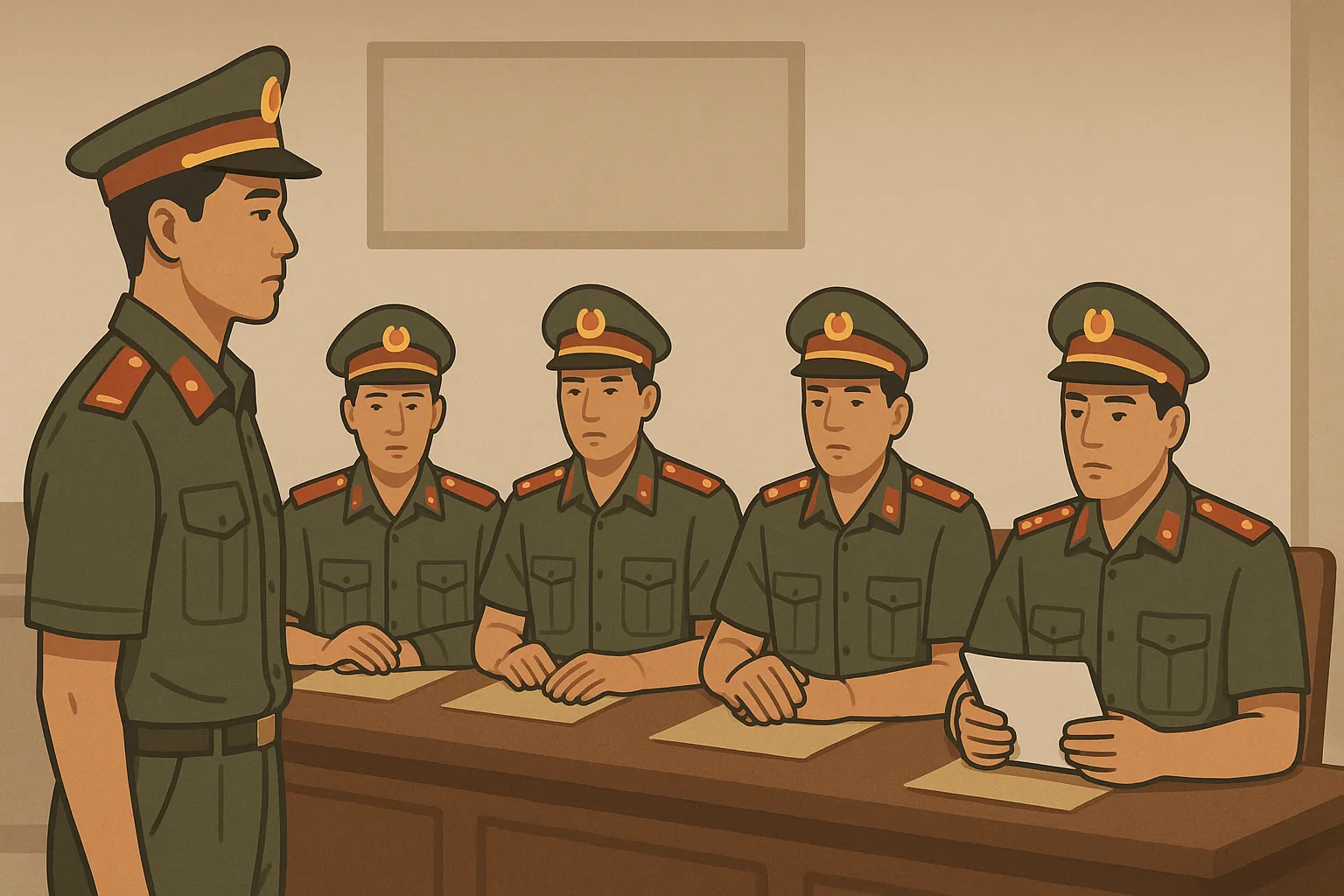 Tước quân hàm sĩ quan là gì?