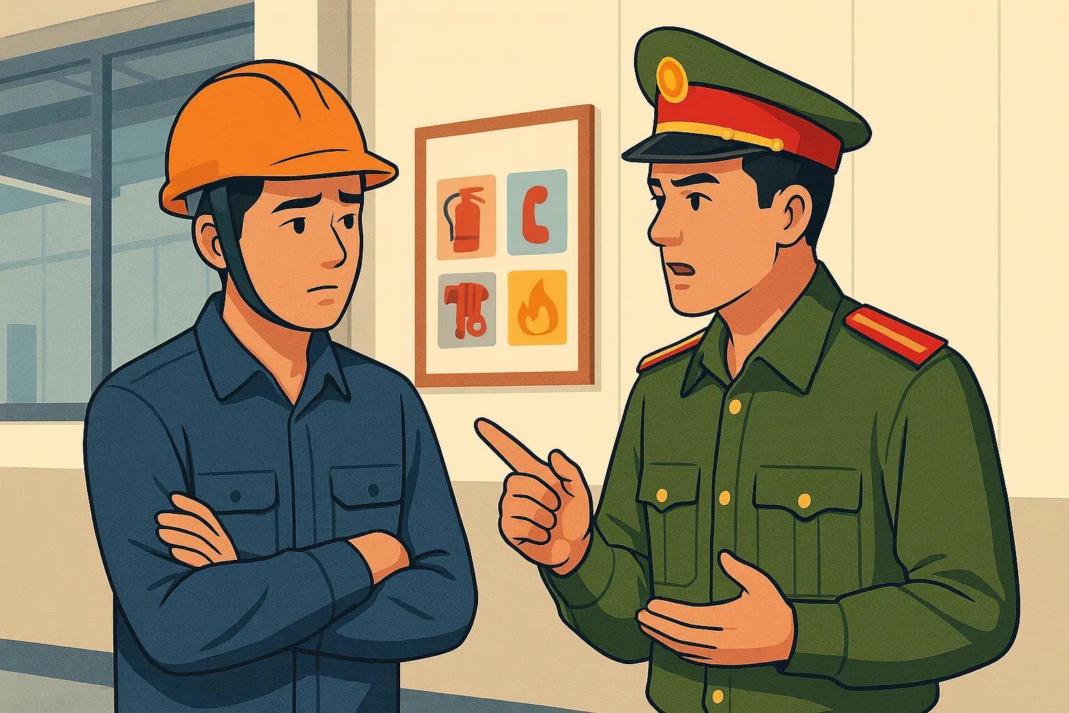 Thành lập Đội phòng cháy chữa cháy và cứu nạn cứu hộ không đủ người bị phạt bao nhiêu?