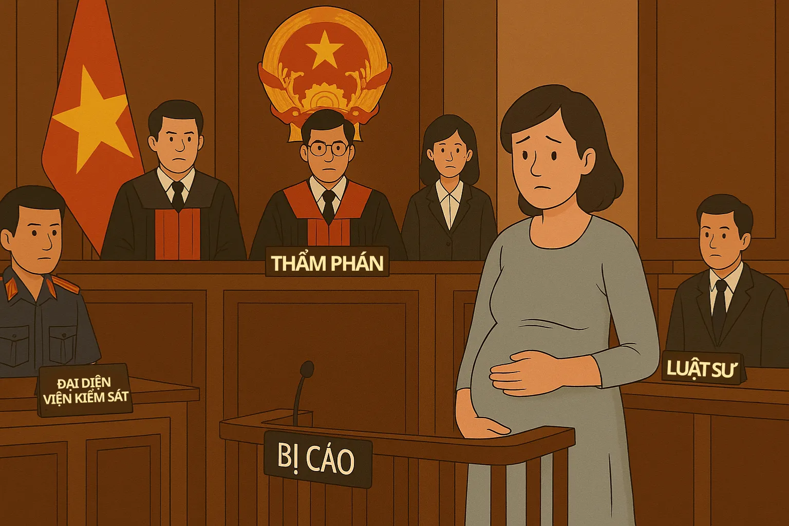 Cố tình mang thai có được hoãn chấp hành hình phạt tù không?
