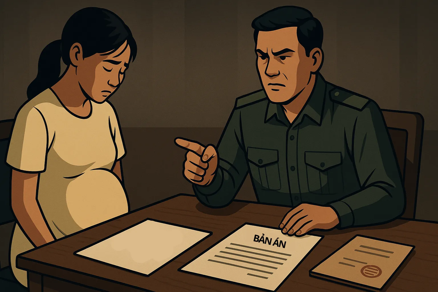 Cố tình mang thai có được hoãn chấp hành hình phạt không?