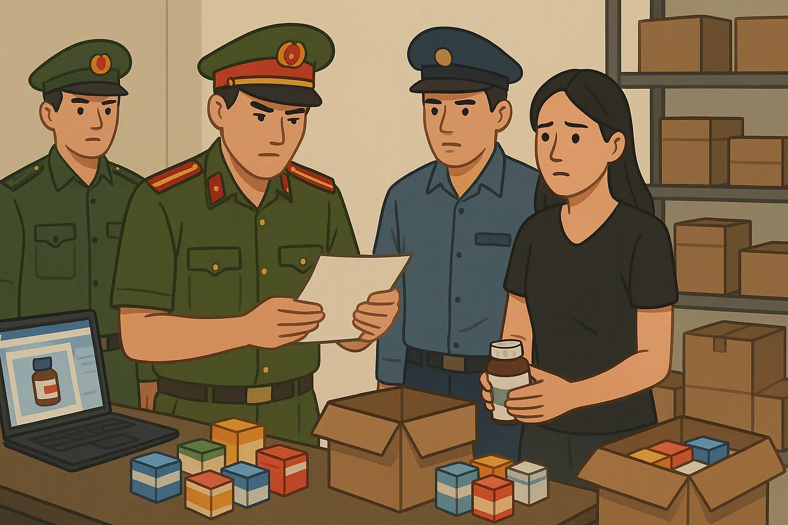 Buôn bán thuốc giả thu lợi bất chính hơn 1 tỷ đồng bị xử lý hình sự ra sao?