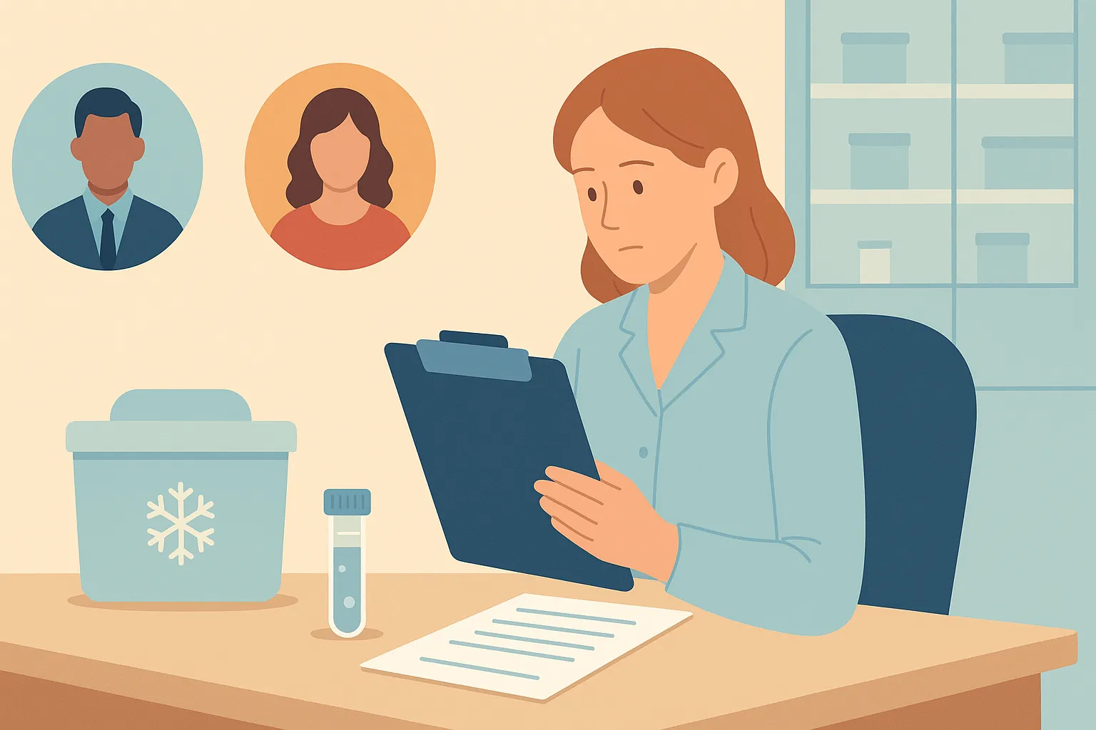 Phôi của cặp vợ chồng đã ly hôn được xử lý như thế nào?