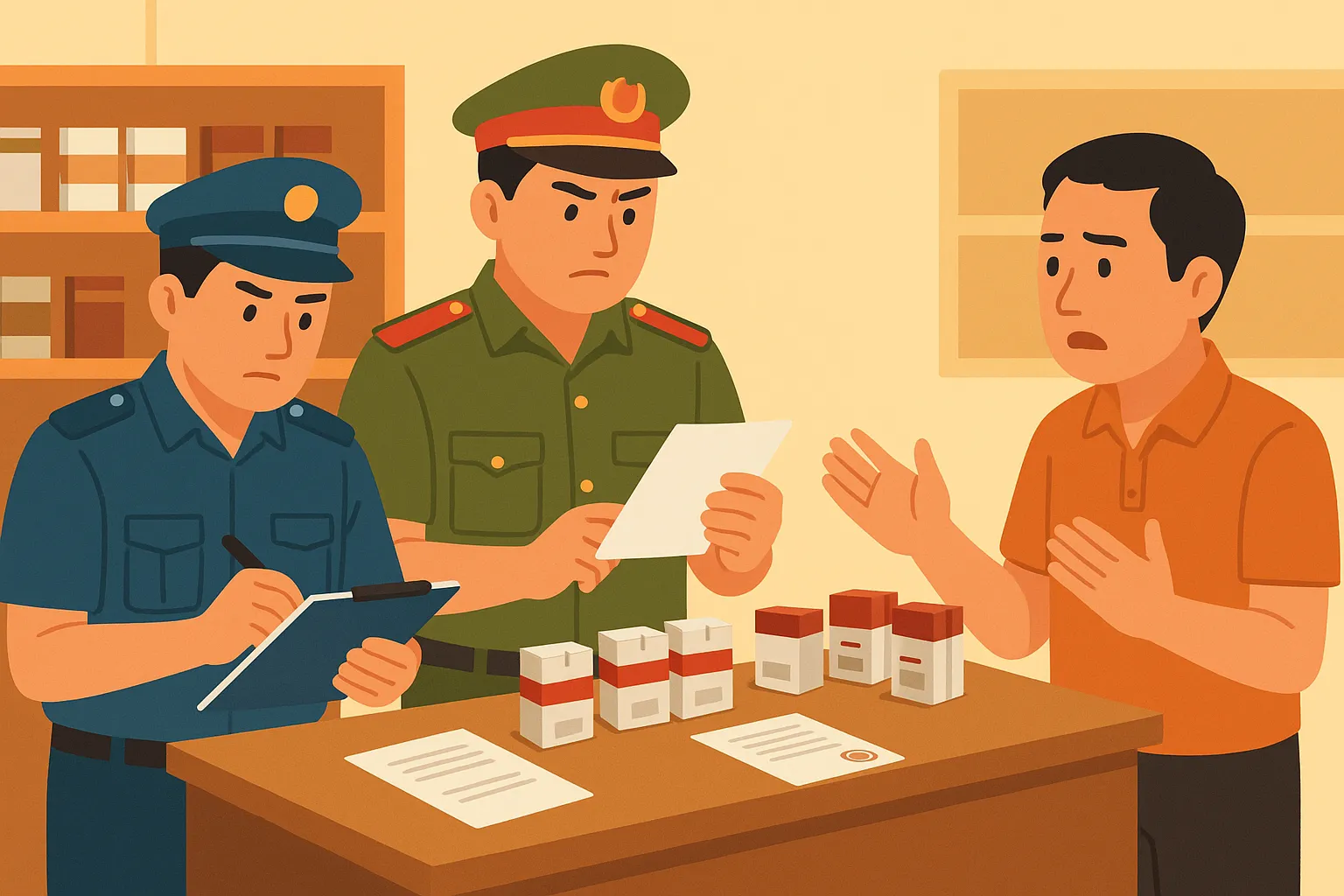 Bán lẻ thuốc lá không có giấy phép bị xử lý ra sao?