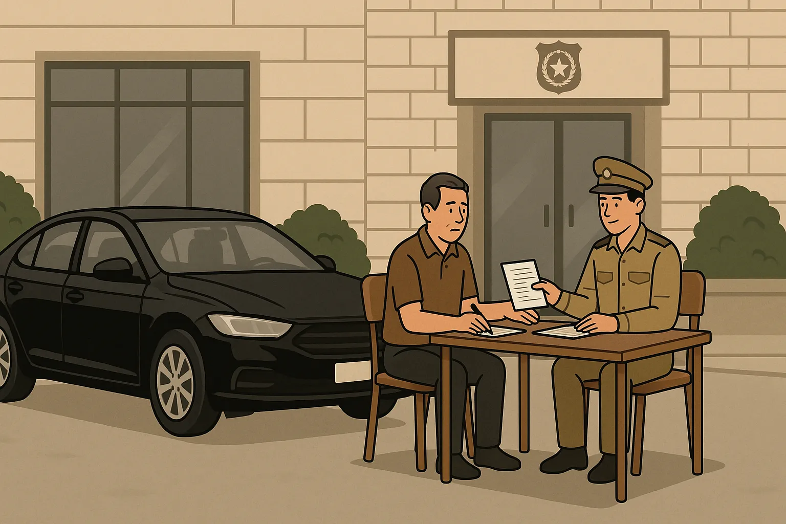 Sau khi đổi màu sơn xe ô tô có cần làm lại giấy đăng ký xe không?