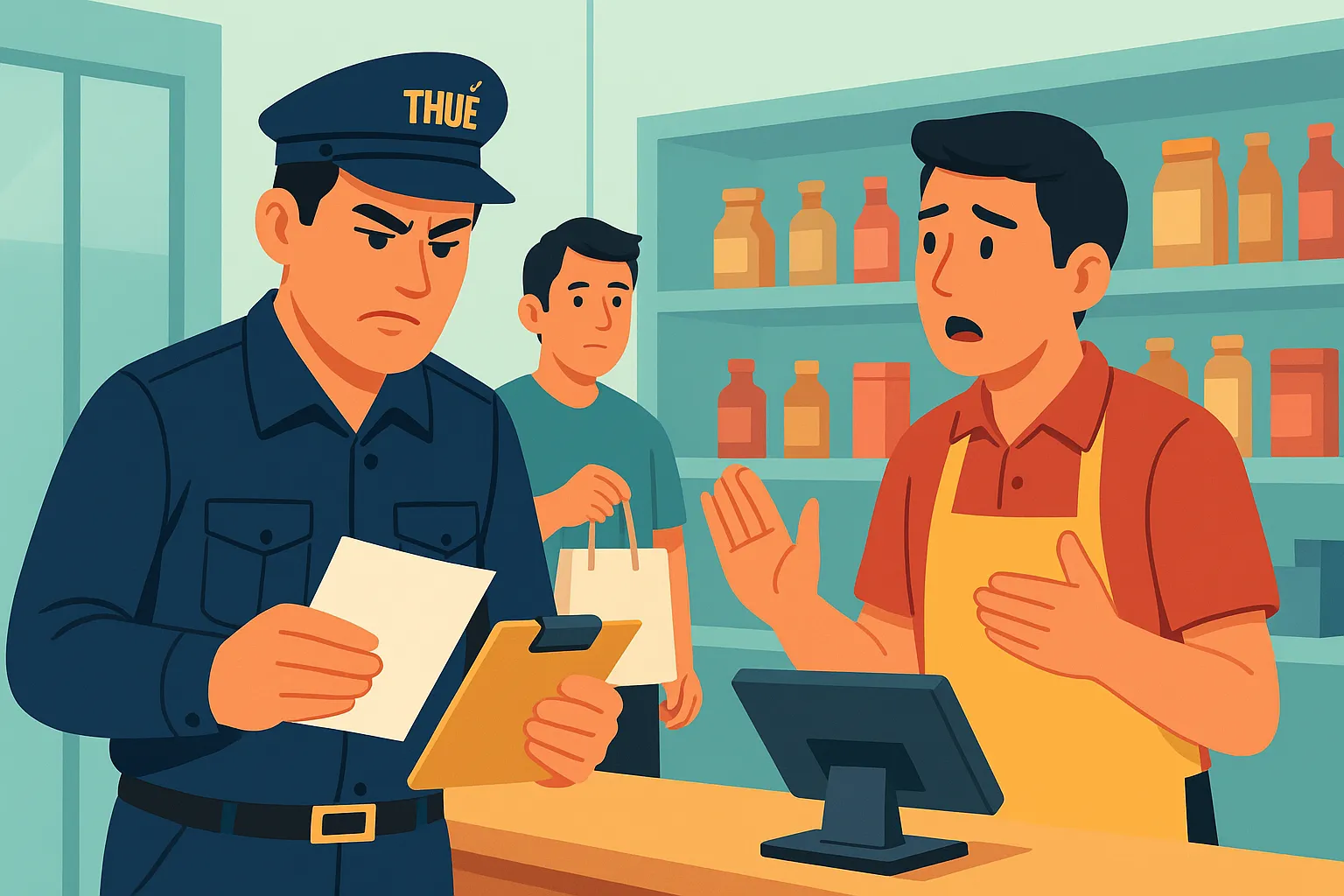 Người bán không lập hóa đơn thanh toán cho người mua bị xử phạt bao nhiêu?