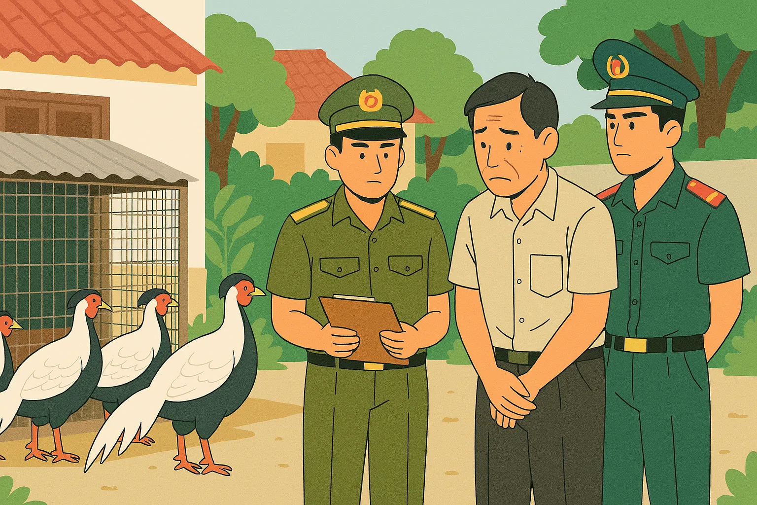 Bán và nuôi gà lôi trắng không giấy tờ bị xử phạt thế nào?