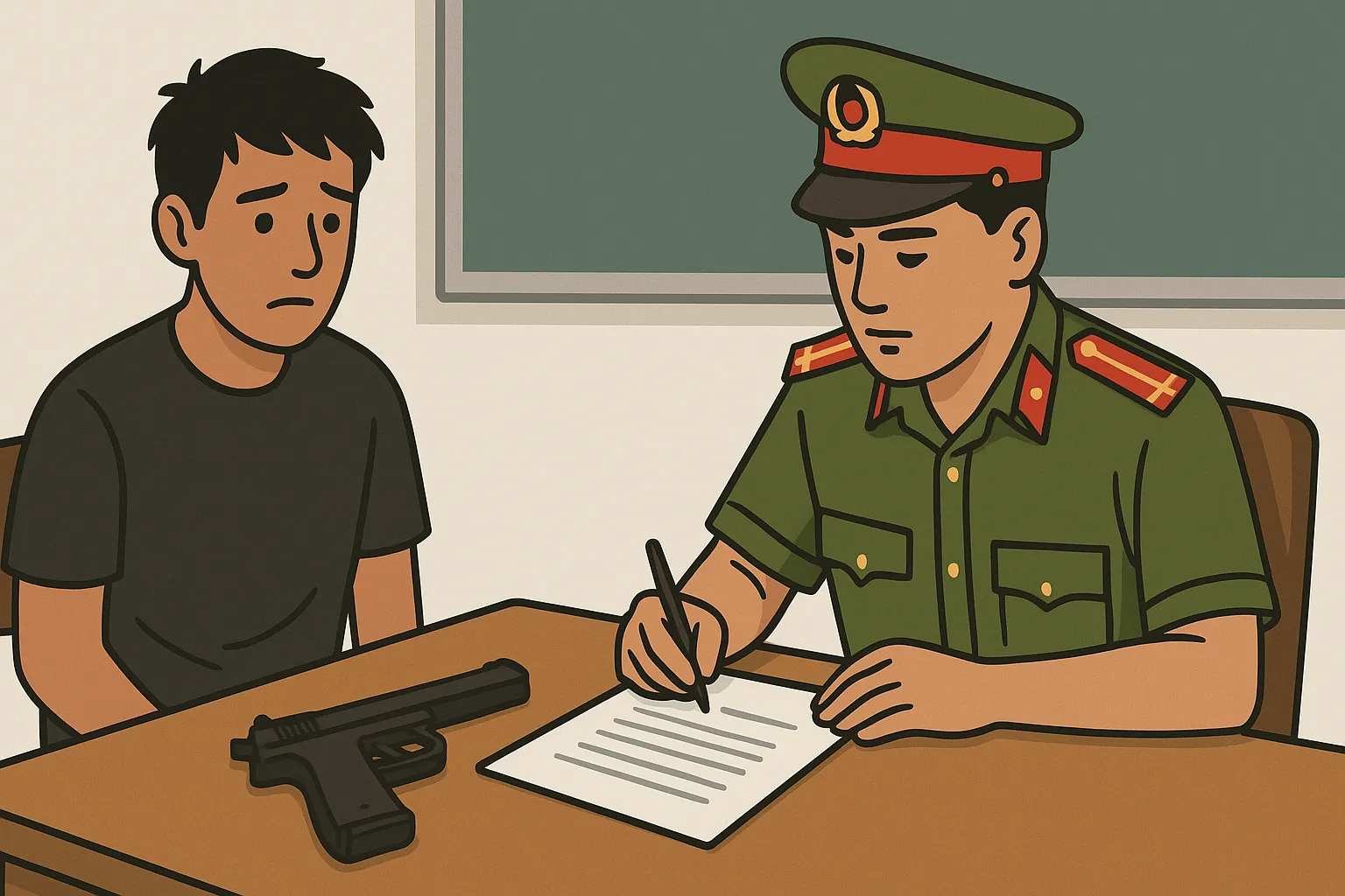 Tình huống giả định - Những ai được phép trang bị và sử dụng vũ khí thể thao?