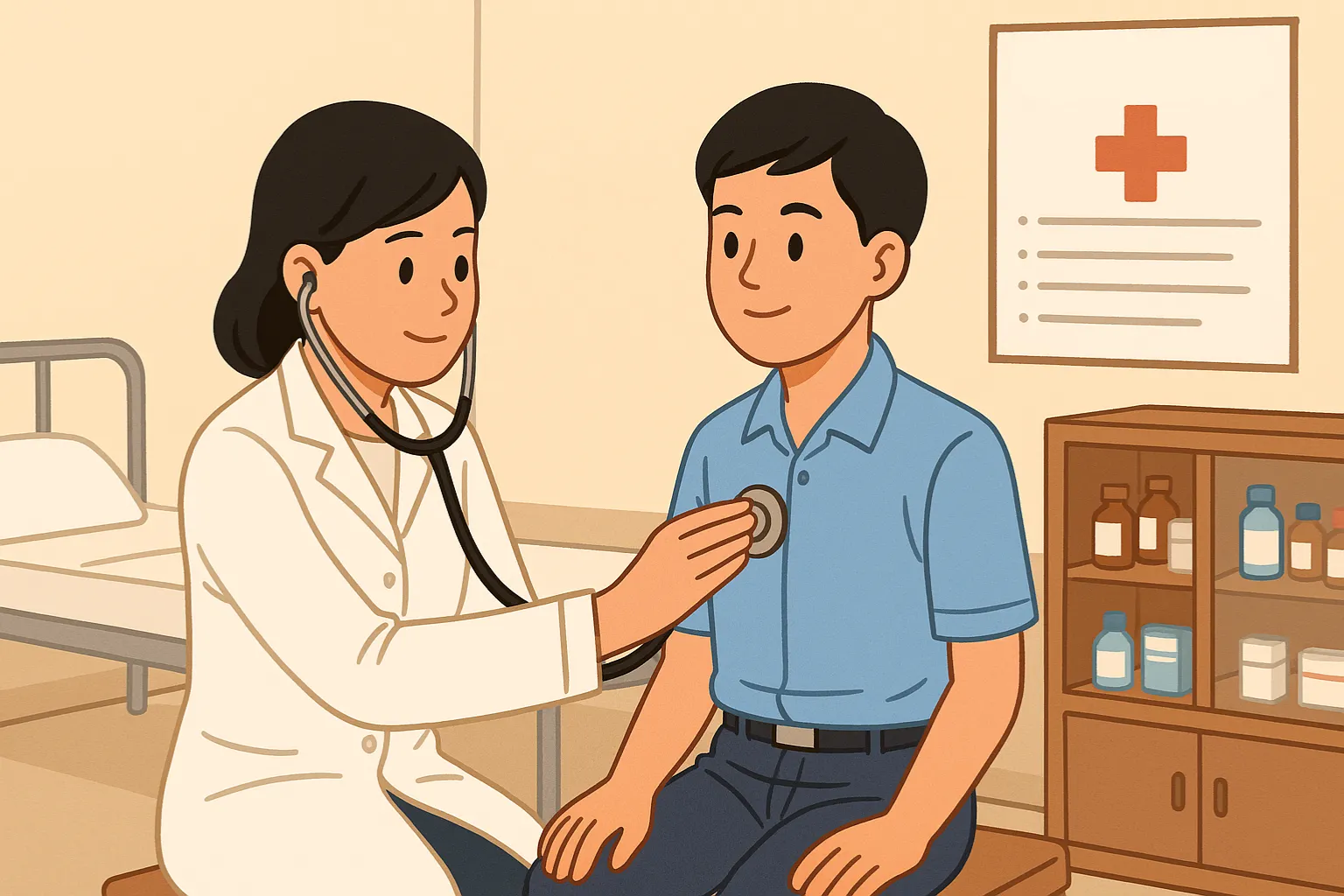 Chế độ chăm sóc y tế của học sinh trường giáo dưỡng ra sao?