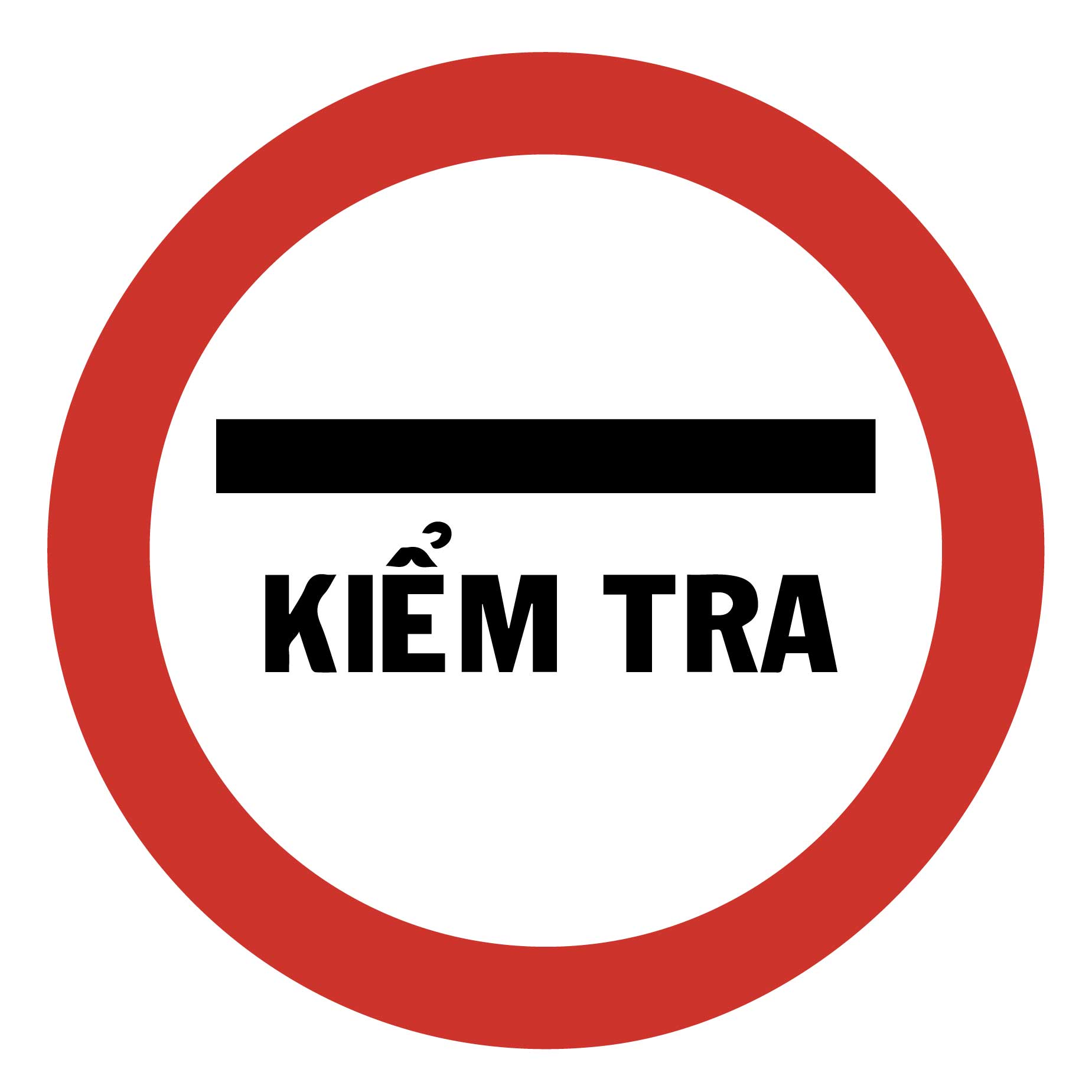 Biển báo Trạm kiểm tra / Trạm thuế quan