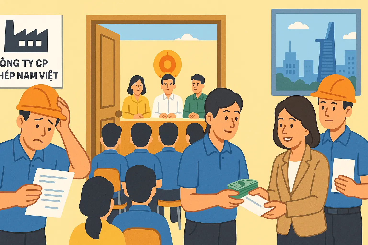 Nghĩa vụ của doanh nghiệp khi cho thôi việc người lao động vì lý do kinh tế