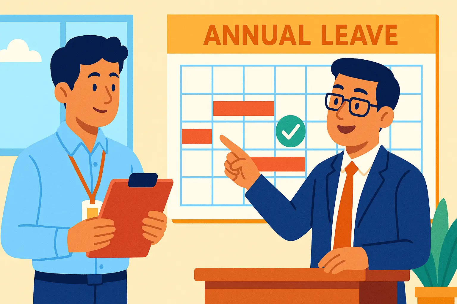 Ngày nghỉ hằng năm của nhân viên được quy định như thế nào?