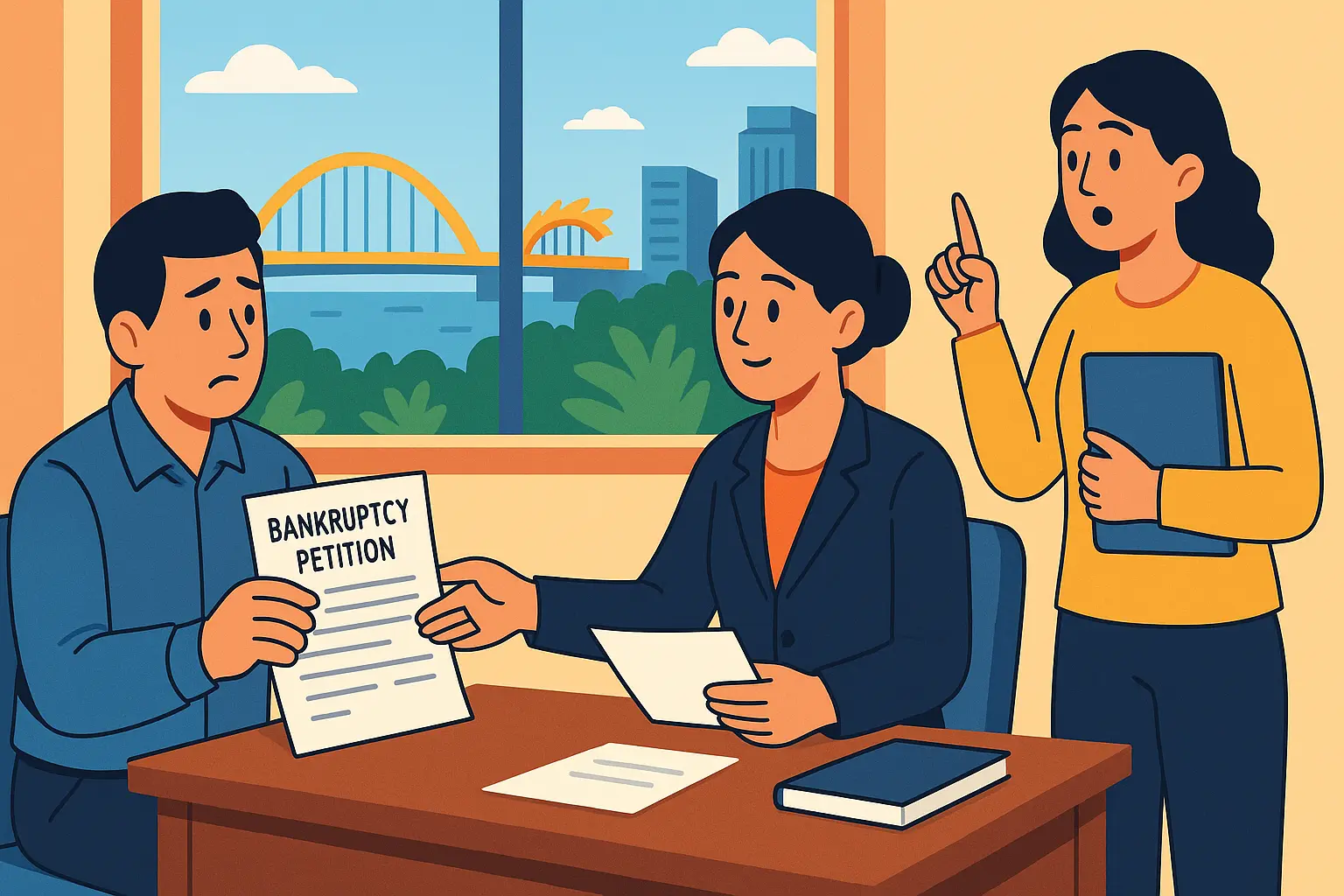 2. Đơn yêu cầu mở thủ tục phá sản của người lao động cần có nội dung gì?