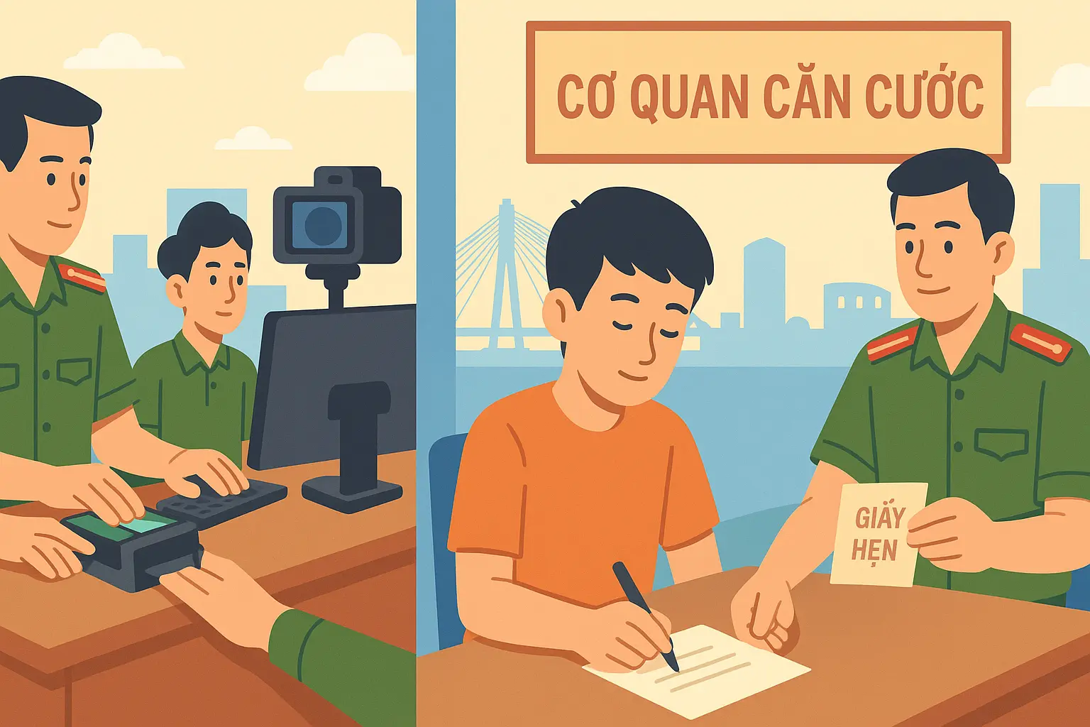 2. Trình tự, thủ tục cấp thẻ căn cước được quy định như thế nào?