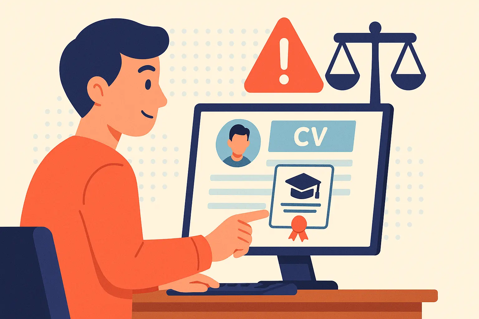 Bịa CV có vi phạm pháp luật không?