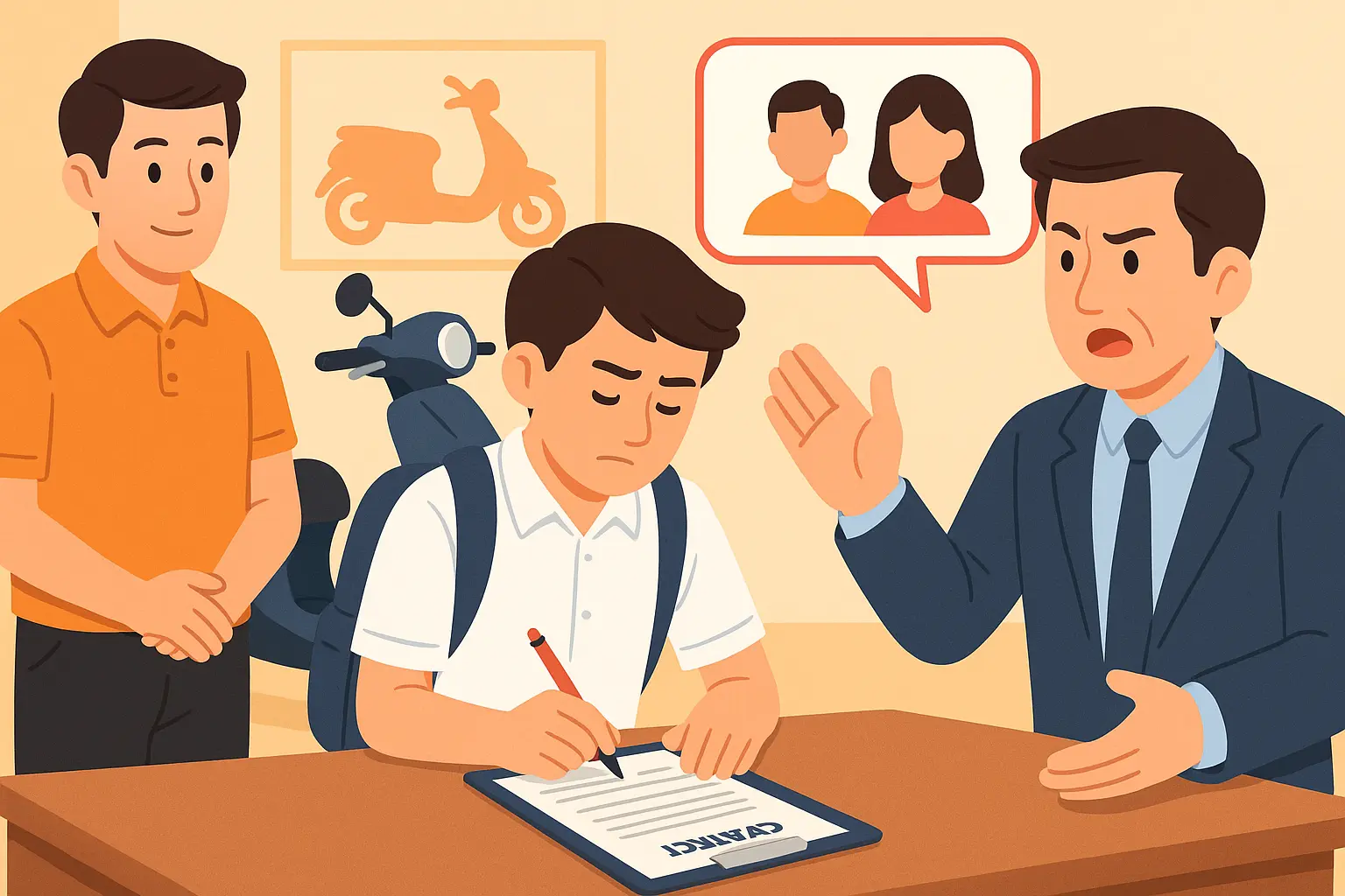 Người chưa đủ 18 tuổi được tự mình xác lập những giao dịch nào?