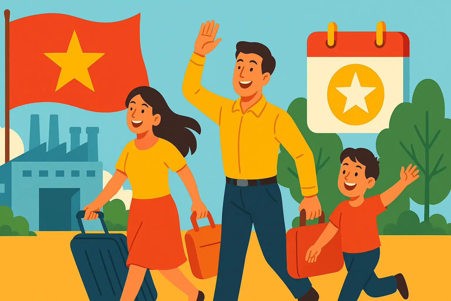 Hàng năm có những ngày nghỉ lễ, tết nào?