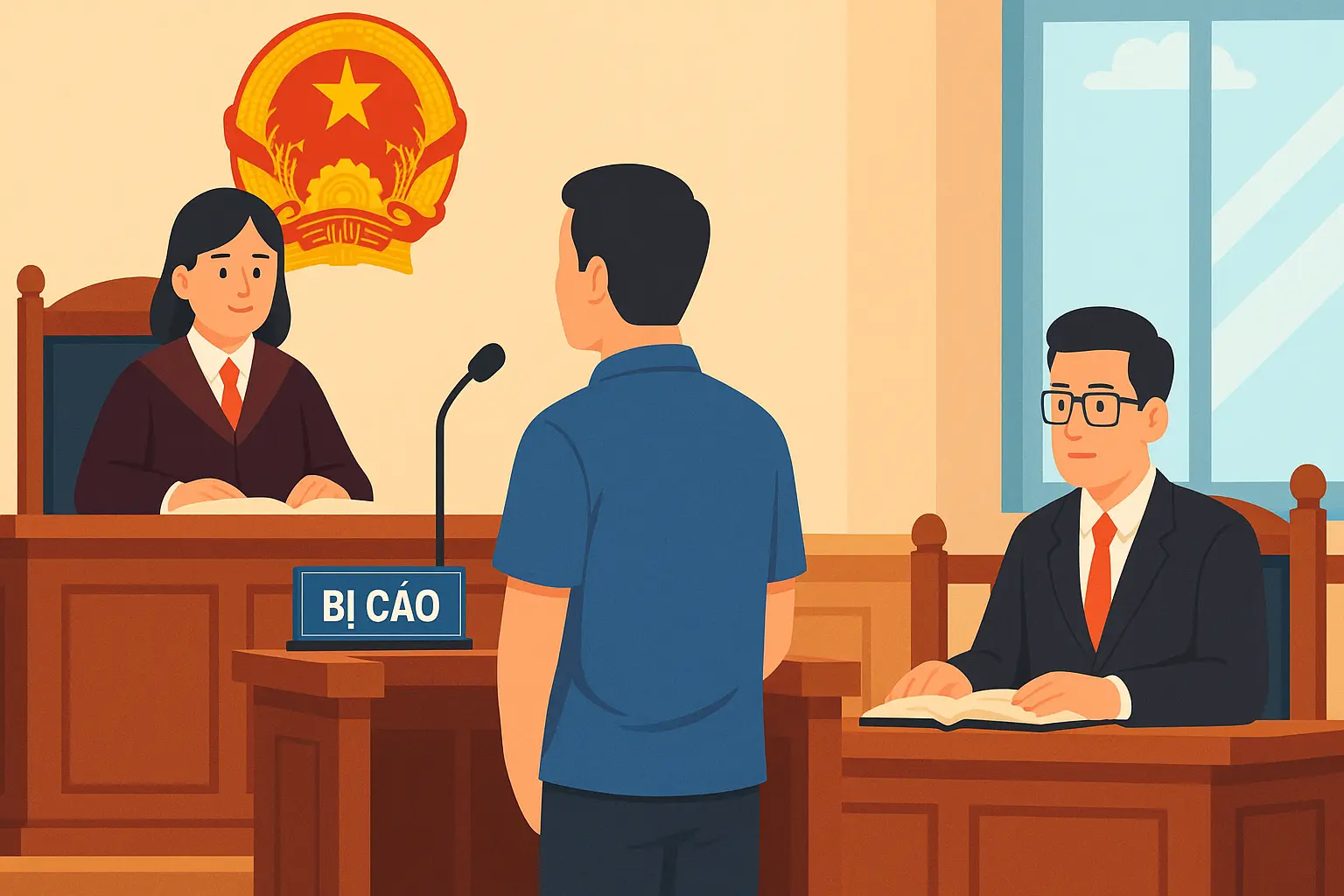 2. Người bị buộc tội có quyền tự bào chữa không?