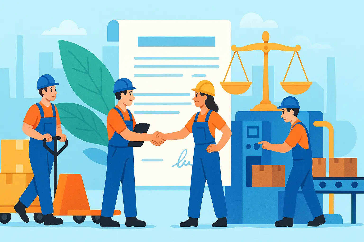 Nguyên tắc hoạt động cho thuê lại lao động